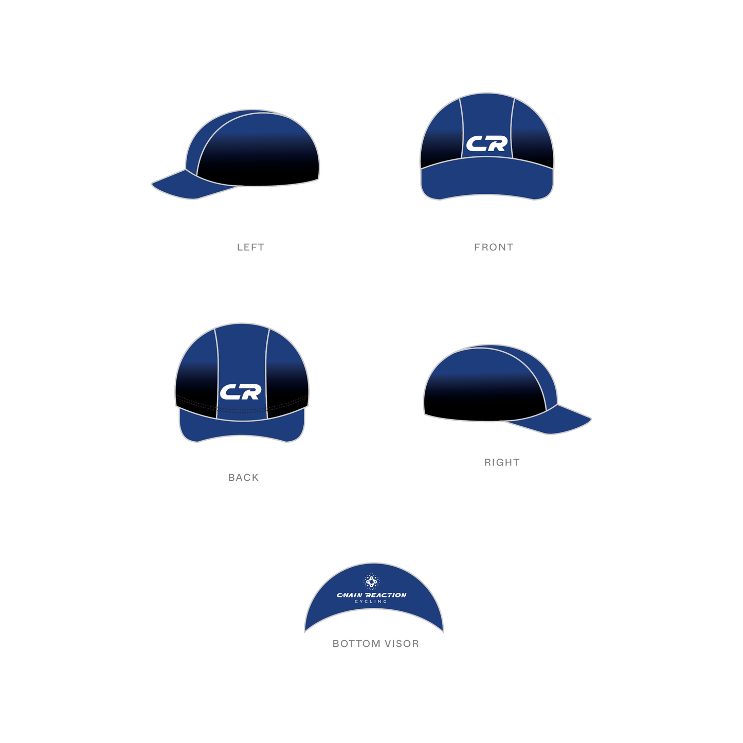 Cycling Caps - Blue