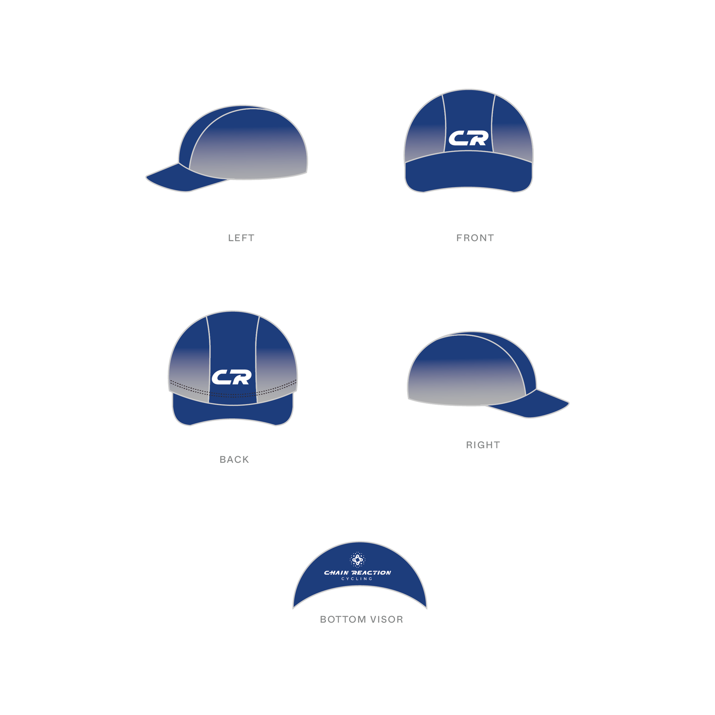 Cycling Caps - Blue