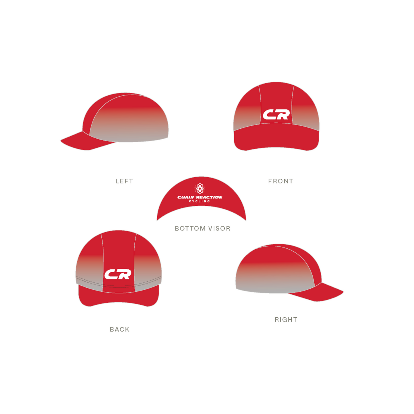 Cycling Caps - Red
