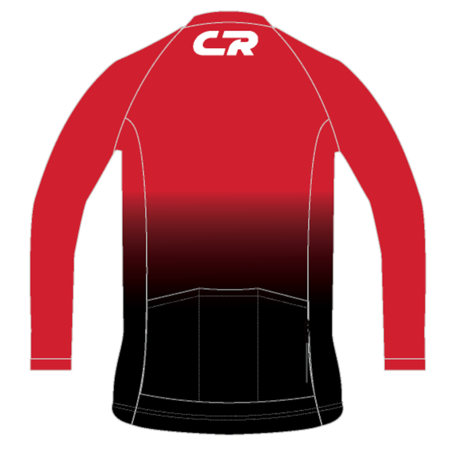 CRC Long Sleeve Jersey - Dark Red Home Reaction